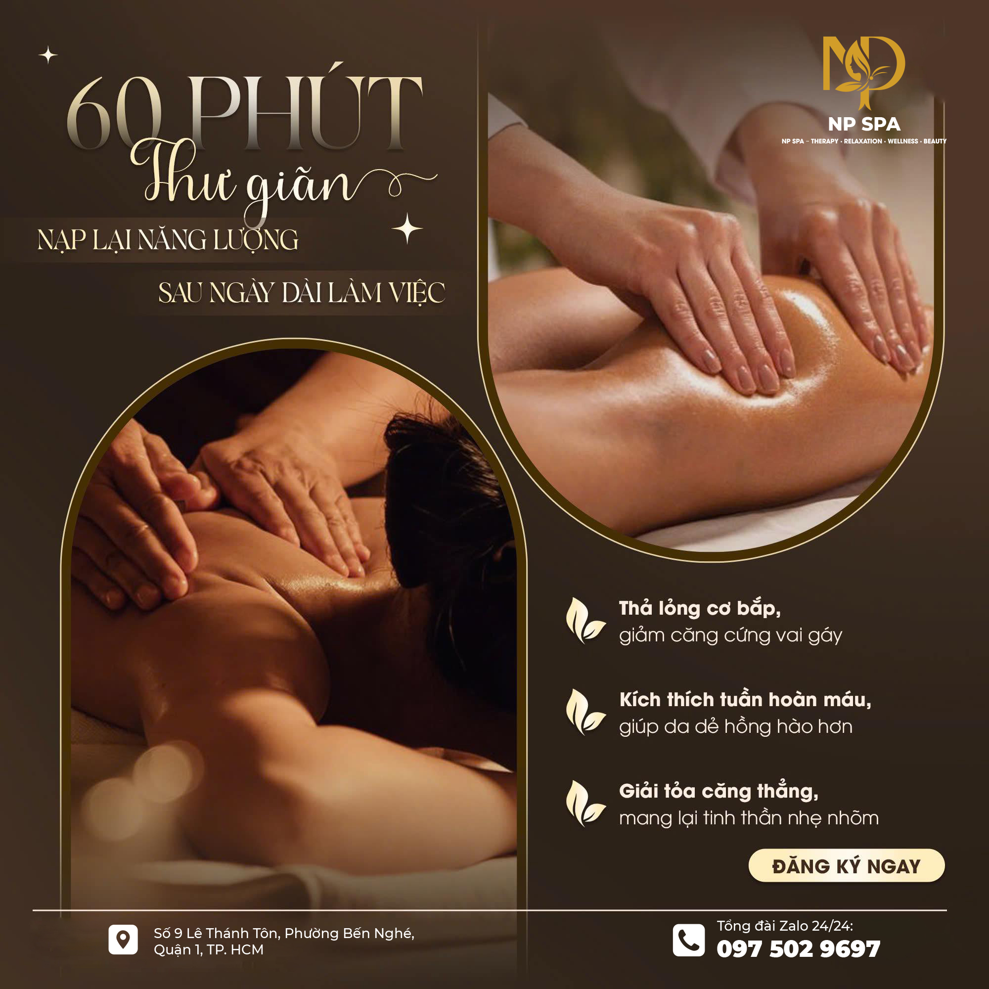 Massage trị liệu – bí quyết phục hồi năng lượng ở Sài Gòn